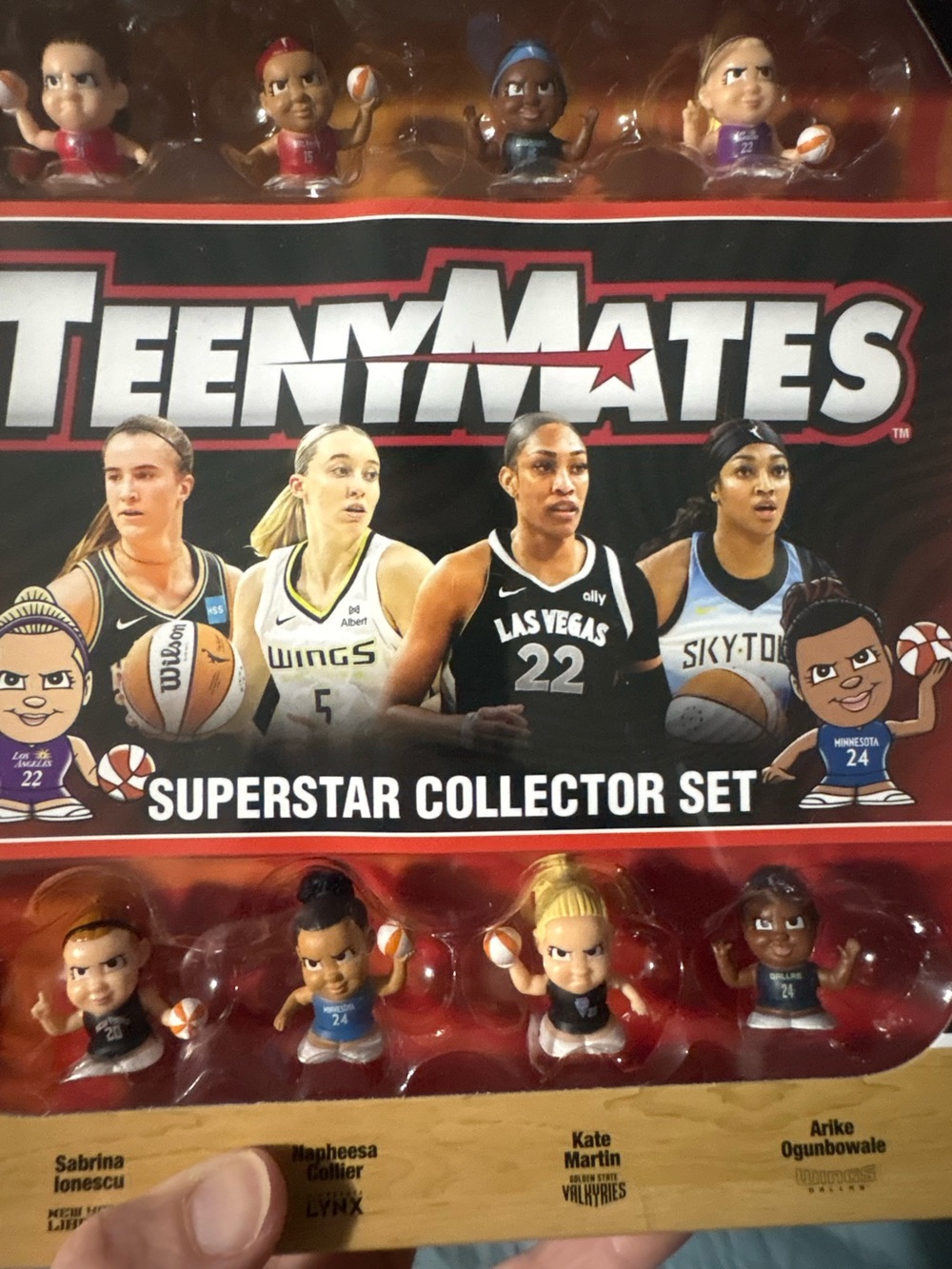 TeenyMates WNBA Superstar Collector Set -
